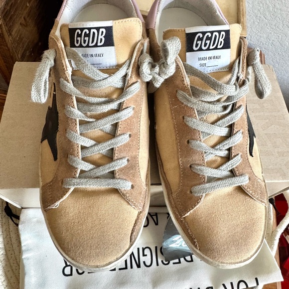 NIB golden goose superstars neutral 38/8 - Picture 3 of 11